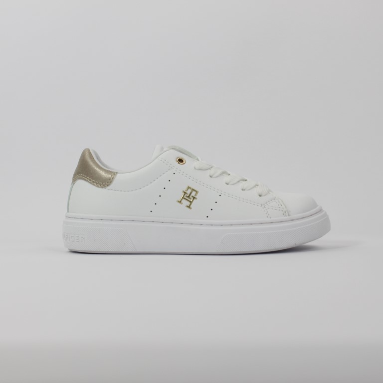 Tommy Hilfiger Sneakers Girl White Leather